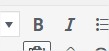 Botones de negritas y cursivas en WordPress