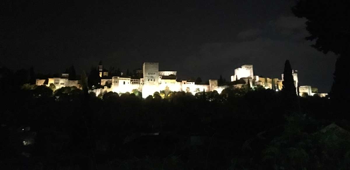Alhambra desde el Cármen de la Victoria