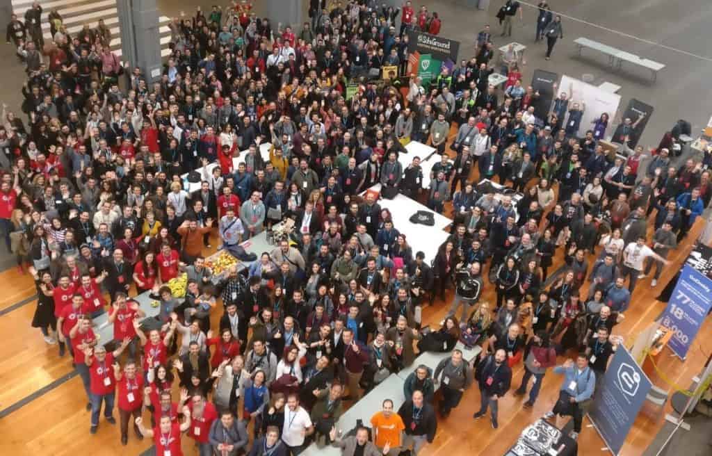 Foto de Familia de WordCamp Madrid 2019