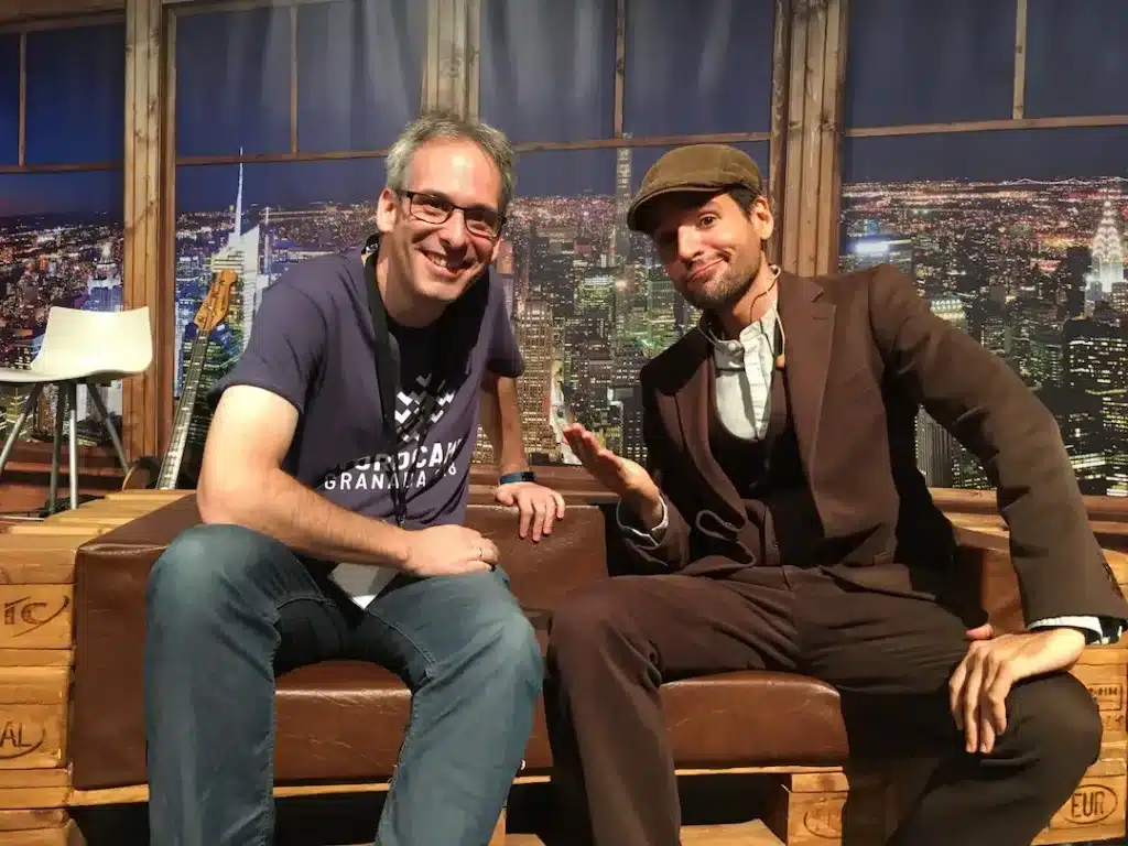 Joan Boluda y yo en el EMO 2019